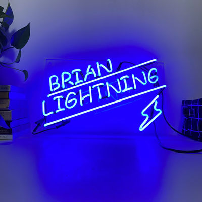 Bordo su ordinazione di Brain Lighting Letter With Acrylic dell'insegna al neon del drop shipping