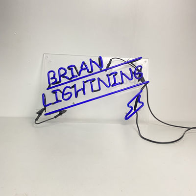 Bordo su ordinazione di Brain Lighting Letter With Acrylic dell'insegna al neon del drop shipping