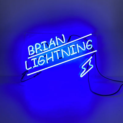 Bordo su ordinazione di Brain Lighting Letter With Acrylic dell'insegna al neon del drop shipping