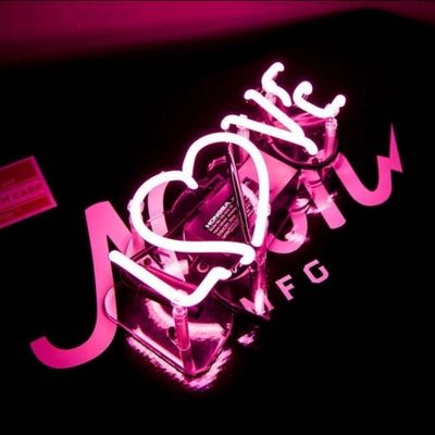 Bordo su ordinazione dell'insegna al neon di amore di nozze per il ODM dell'OEM della camera da letto