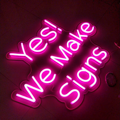 Lettere di Manica al neon di nozze dell'UL di amore al neon su ordinazione del segno per la parete