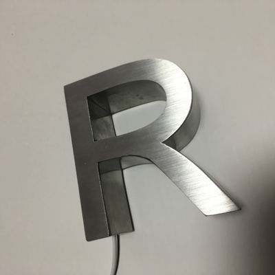 HIGHSPAN fuori del segno retroilluminato della lettera di Manica per i nomi di società