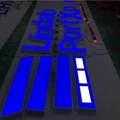 Colori di PMS di Logo Channel Letter Sign Custom della parte anteriore del deposito del negozio